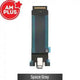 AMPLUS Charging port repair with Flex Cable for iPad Pro 12.9 2nd (Wi-Fi+Cellular)-Space Gray