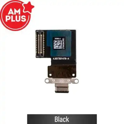 AMPLUS Charging port repair with Flex Cable for iPad Pro 12.9 (2018 / 2020) / Pro 11 (2018 / 2020)-Black AMPLUS - Aftermarket Plus