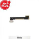 AMPLUS Charging port repair with Flex Cable for iPad mini 4 / 5-White