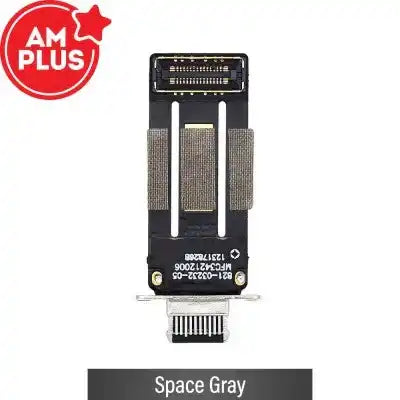 AMPLUS Charging port repair with Flex Cable for iPad mini 6-Space Gray AMPLUS - Aftermarket Plus