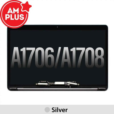AMPLUS Complete LCD Screen Repair for MacBook Pro 13 A1706 A1708 (Late 2016-Mid 2017)-Silver