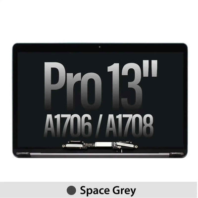 AMPLUS Complete LCD Screen Repair for MacBook Pro 13 A1706 A1708 (Late 2016-Mid 2017)-Space Grey