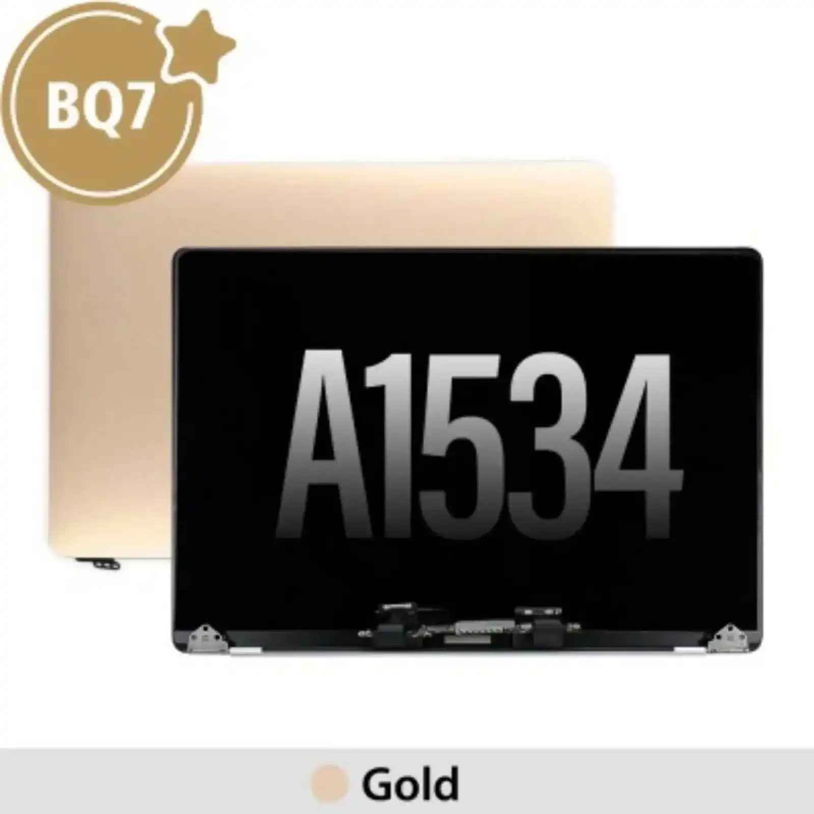 AMPLUS Complete LCD Screen Repair for MacBook Retina 12 A1534 (2015-2017)-Gold