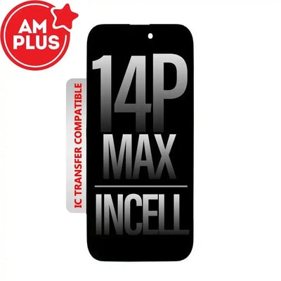 AMPLUS Incell LCD Assembly for iPhone 14 Pro Max Screen Replacement With IC Chip Fransfer Flex 6706TW AMPLUS - Aftermarket Plus