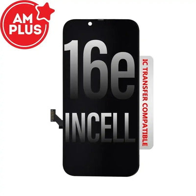 AMPLUS Incell LCD Assembly for iPhone 16e Screen Replacement (Compatible for IC chip transfer) AMPLUS - Aftermarket Plus