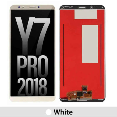 AMPLUS LCD Screen Repair for Huawei Y7 Pro (2018) Y7 Prime (2018) nova 2 lite Honor 7C Screen -White