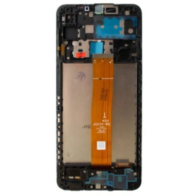 AMPLUS LCD Screen Repair for Samsung Galaxy A12 A125 with Frame -Black AMPLUS - Aftermarket Plus