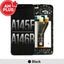AMPLUS LCD Screen Repair for Samsung Galaxy A14 4G A145 with Frame -Black