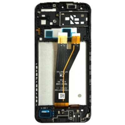 AMPLUS LCD Screen Repair for Samsung Galaxy A14 4G A145 with Frame -Black AMPLUS - Aftermarket Plus