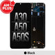 AMPLUS LCD Screen Repair for Samsung Galaxy A50 A505F A50s A507F A30 A305F with Frame -Black
