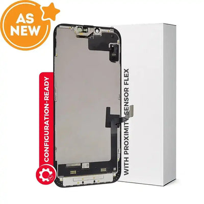 AS NEW OLED Assembly With Proximity Sensor Flex for iPhone 14 Plus Screen Replacement CH661-30390 SP - Service Pack OEM