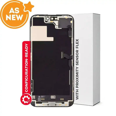 AS NEW OLED Assembly With Proximity Sensor Flex for iPhone 14 Pro Max Screen Replacement CH661-30401 SP - Service Pack OEM