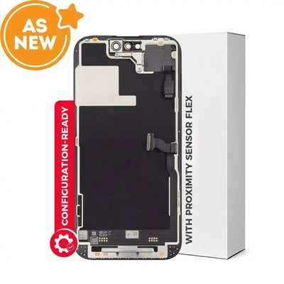 AS NEW OLED Assembly With Proximity Sensor Flex for iPhone 14 Pro Screen Replacement CH661-29370 SP - Service Pack OEM