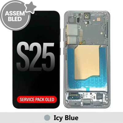 ASSEMBLED OLED Screen Replacement for Samsung Galaxy S25 S931B-Icy Blue
