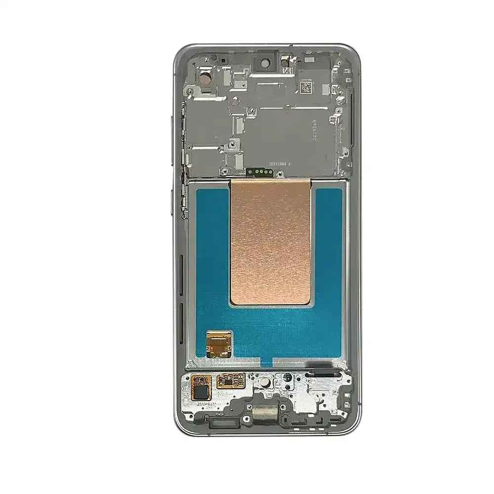 ASSEMBLED OLED Screen Replacement with Frame for Samsung Galaxy S24 FE S721B -Gray