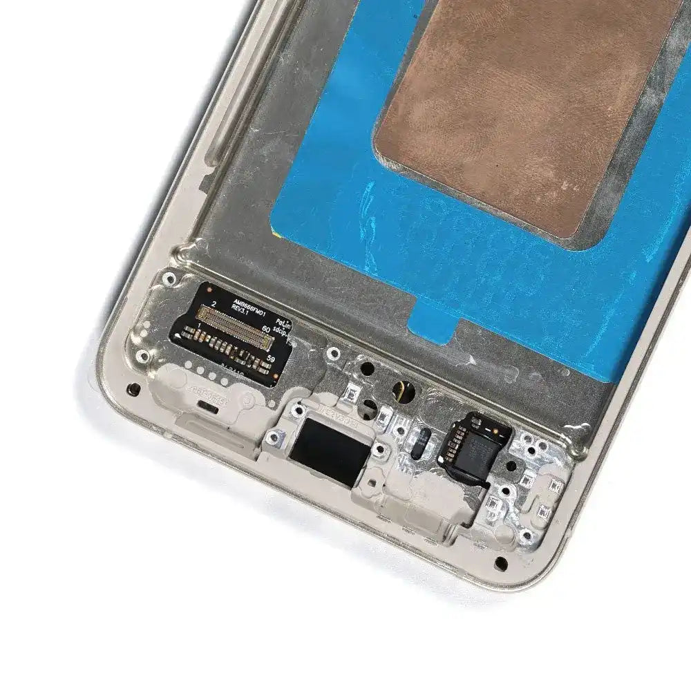 ASSEMBLED OLED Screen Replacement with Frame for Samsung Galaxy S24 Plus S926B -Amber Yellow ASSEMBLED