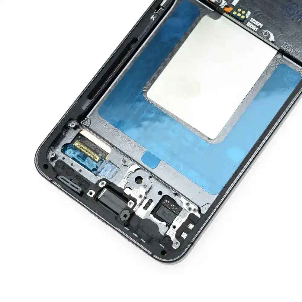 ASSEMBLED OLED Screen Replacement with Frame for Samsung Galaxy S24 S921B -Onyx Black