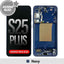 ASSEMBLED OLED Screen Replacement with Frame for Samsung Galaxy S25 Plus S936B-Navy