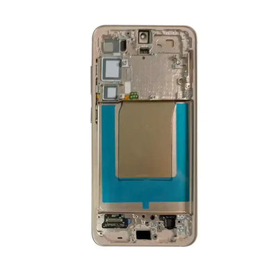 ASSEMBLED OLED Screen Replacement with Frame for Samsung Galaxy S25 Plus S936B-Pink Gold ASSEMBLED