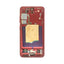 ASSEMBLED OLED Screen Replacement with Frame for Samsung Galaxy S25 S931B-Coral Red