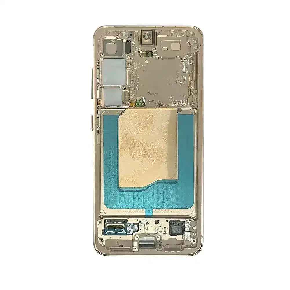 ASSEMBLED OLED Screen Replacement with Frame for Samsung Galaxy S25 S931B-Pink Gold