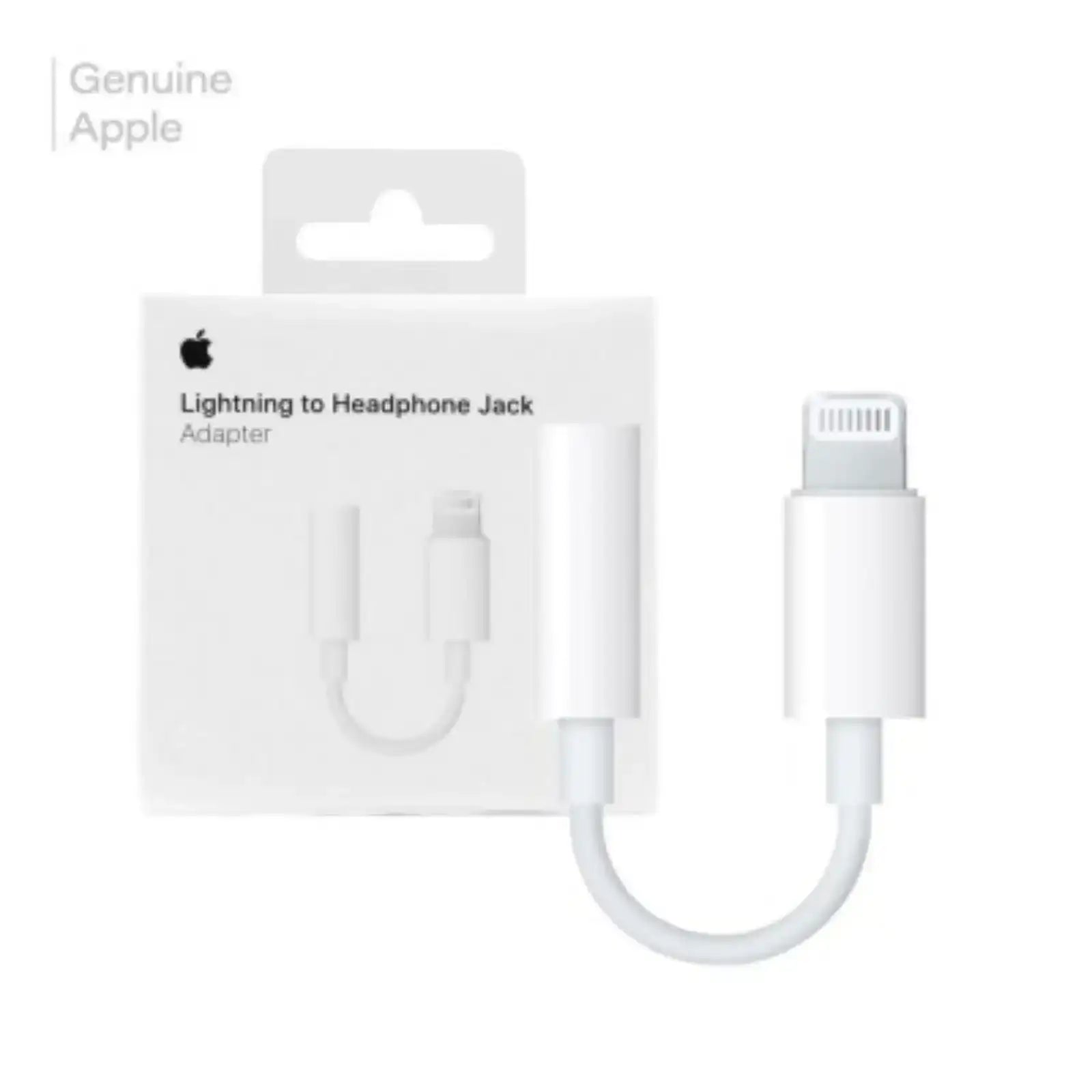 Apple Lightning to 3.5mm Headphone Jack Adaptor MMX62FE/A MyMobile