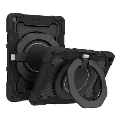 Armor Shockproof Handle Ring Rotation Case Cover for iPad 10.2 (2019) / (2020) / (2021) (No Pen Slot) Redefine