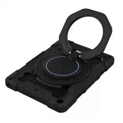 Armor Shockproof Handle Ring Rotation Case Cover for iPad 10.2 (2019) / (2020) / (2021) (No Pen Slot)