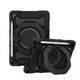 Armor Shockproof Handle Ring Rotation Case Cover for iPad 9.7 (2018) / 9.7 (2017) / Pro 9.7 (No Pen Slot)