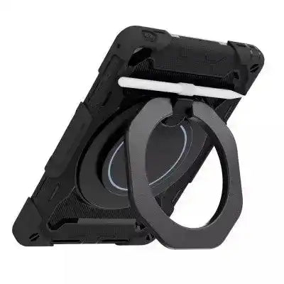 Armor Shockproof Handle Ring Rotation Case Cover for iPad 9.7 (2018) / 9.7 (2017) / Pro 9.7 (No Pen Slot) Redefine