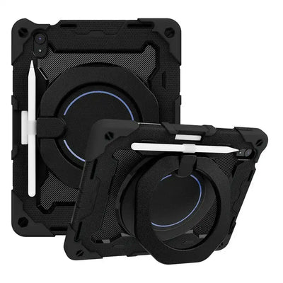 Armor Shockproof Handle Ring Rotation Case Cover for iPad (2022) / iPad (2025) Redefine