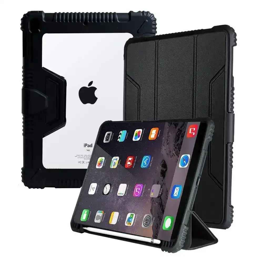 Armor Shockproof Smart Flip Case for iPad 10.2 (2019) / (2020) / (2021) / Pro 10.5 (2017)