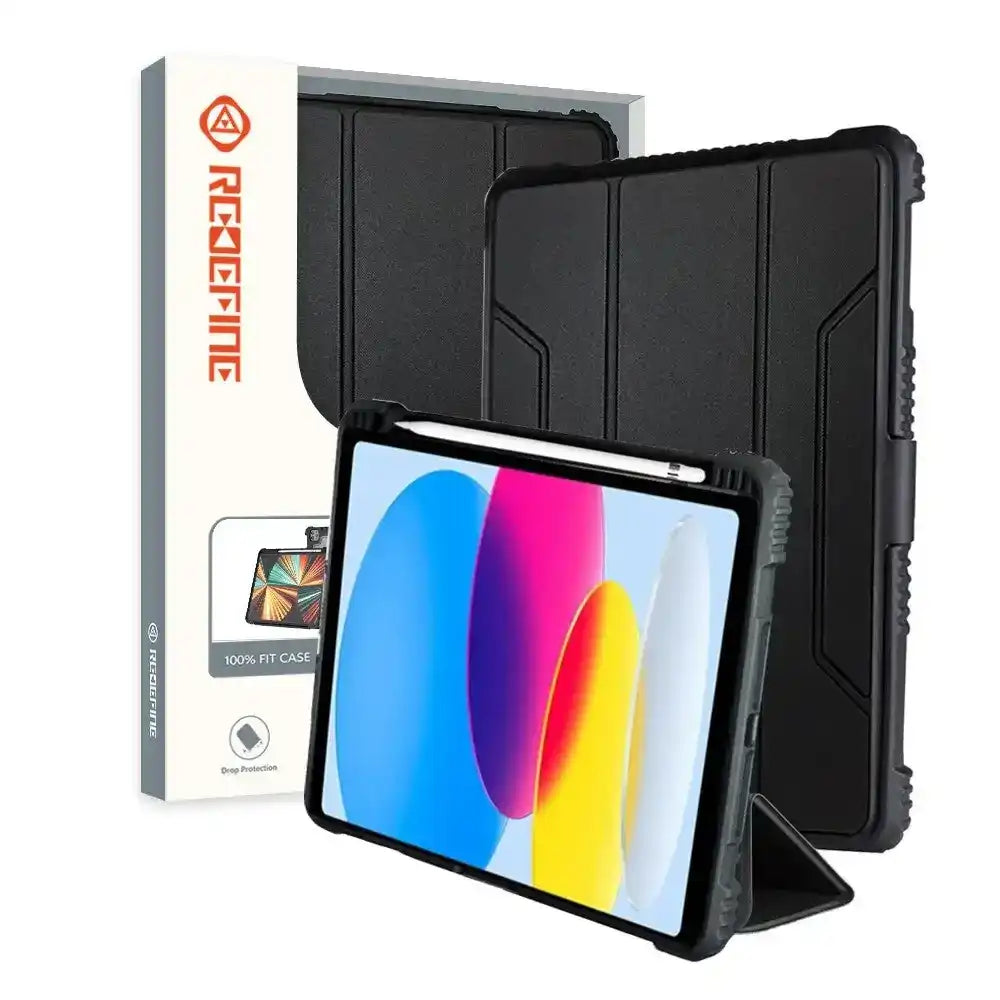 Armor Shockproof Smart Flip Case for iPad (2022) / (2025) Redefine