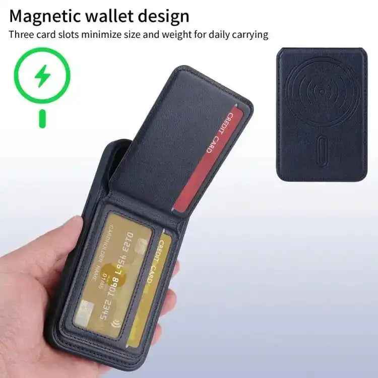 BETOPNICE Vertical Flip Detachable MagSafe Wallet Phone Case