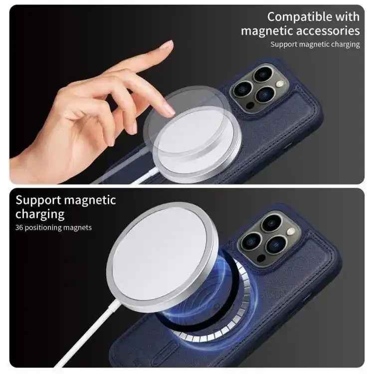 BETOPNICE Vertical Flip Detachable MagSafe Wallet Phone Case