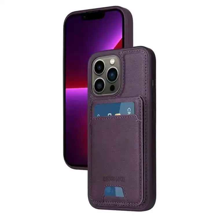 BETOPNICE Vertical Flip Detachable MagSafe Wallet Phone Case