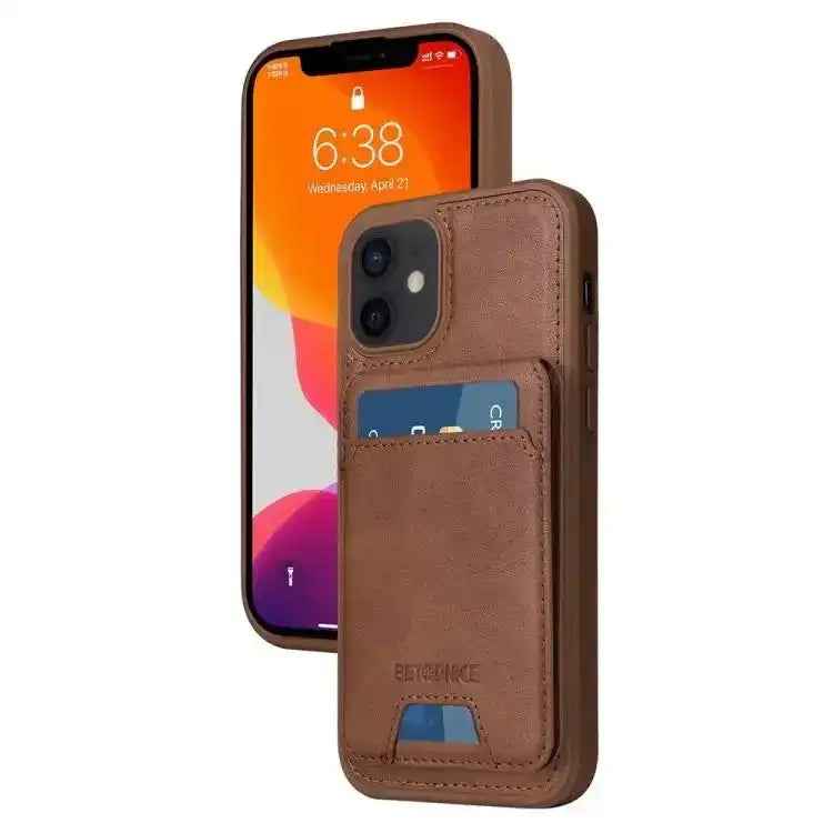 BETOPNICE Vertical Flip Detachable MagSafe Wallet Phone Case