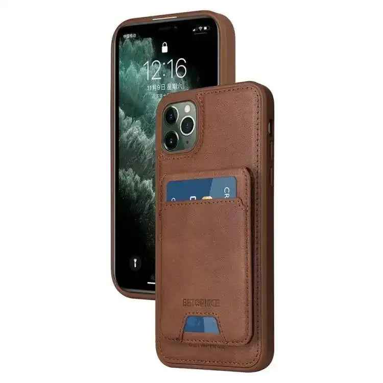 BETOPNICE Vertical Flip Detachable MagSafe Wallet Phone Case