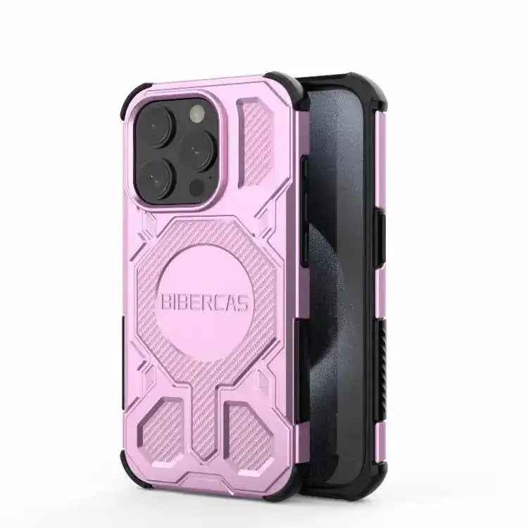 BIBERCAS Real Color Series MagSafe Shockproof Phone Case