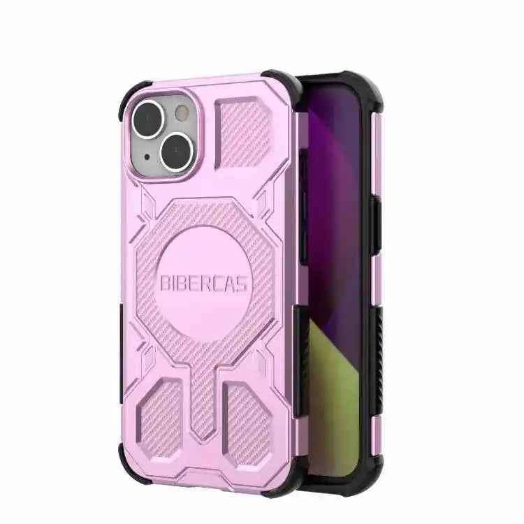 BIBERCAS Real Color Series MagSafe Shockproof Phone Case