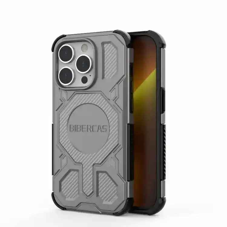 BIBERCAS Real Color Series MagSafe Shockproof Phone Case