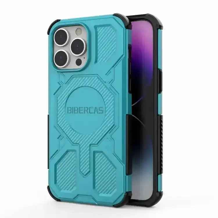 BIBERCAS Real Color Series MagSafe Shockproof Phone Case