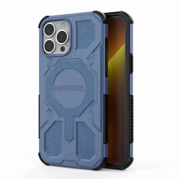 BIBERCAS Real Color Series MagSafe Shockproof Phone Case