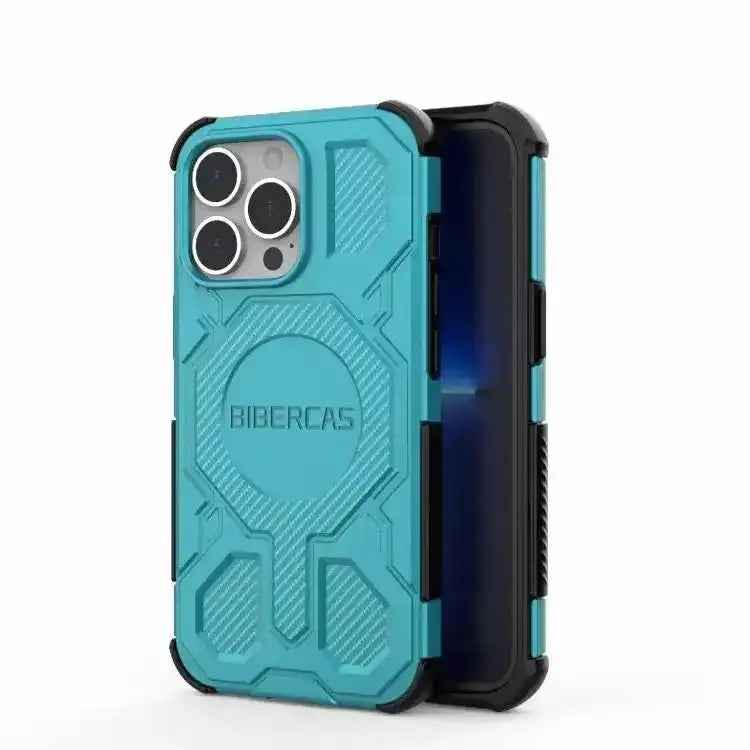 BIBERCAS Real Color Series MagSafe Shockproof Phone Case