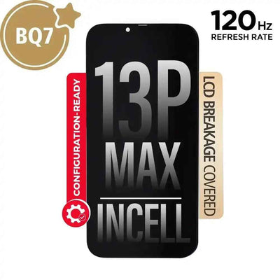 BQ7 Diagnosable Incell LCD Assembly for iPhone 13 Pro Max Screen Replacement (120HZ, Configuration Ready)