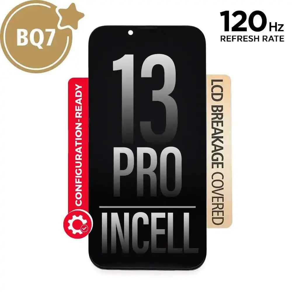 BQ7 Diagnosable Incell LCD Assembly for iPhone 13 Pro Screen Replacement (120HZ, Configuration Ready)