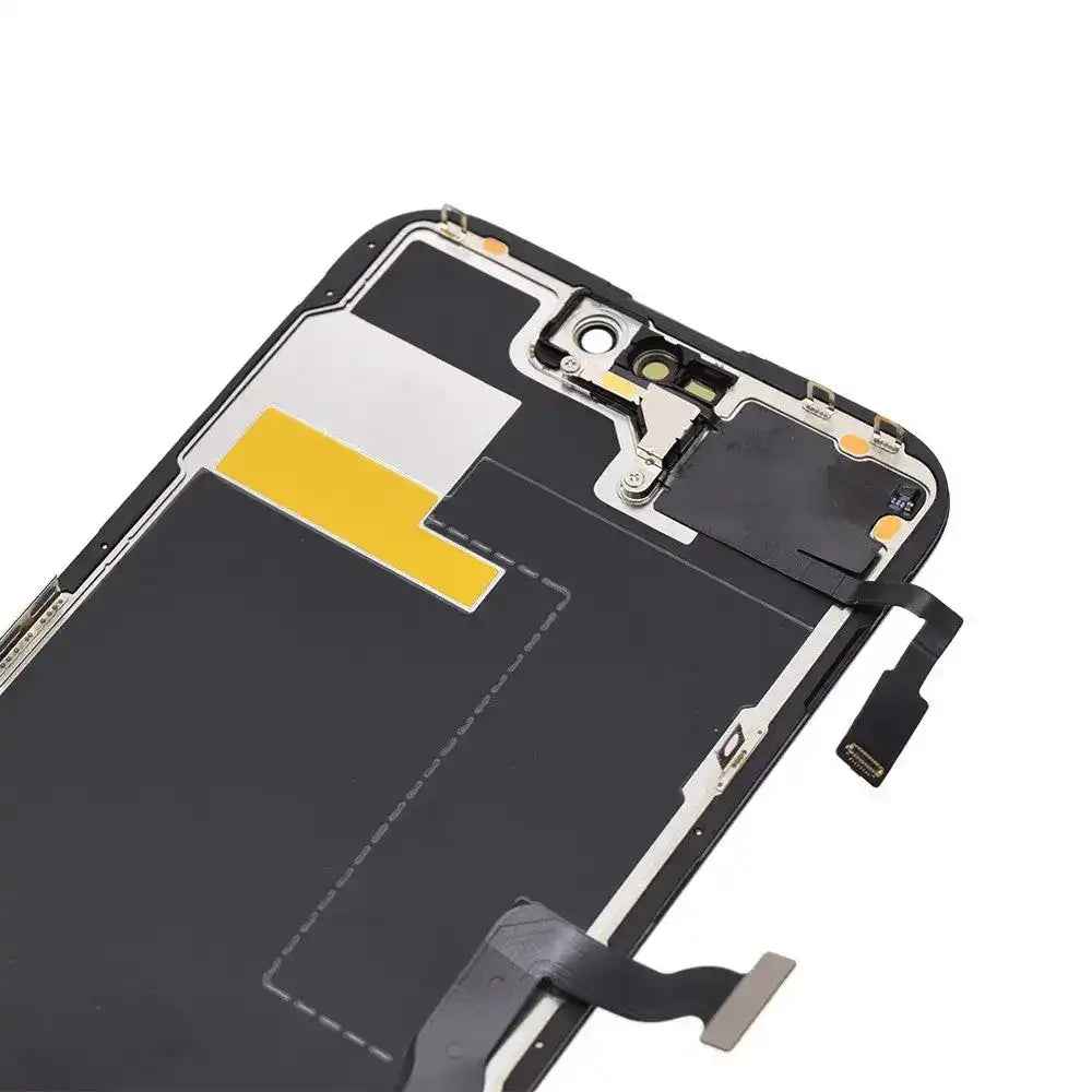 BQ7 Diagnosable Soft OLED Assembly With Proximity Sensor Flex for iPhone 14 Pro Max Screen Replacement (120HZ, Configuration Ready)
