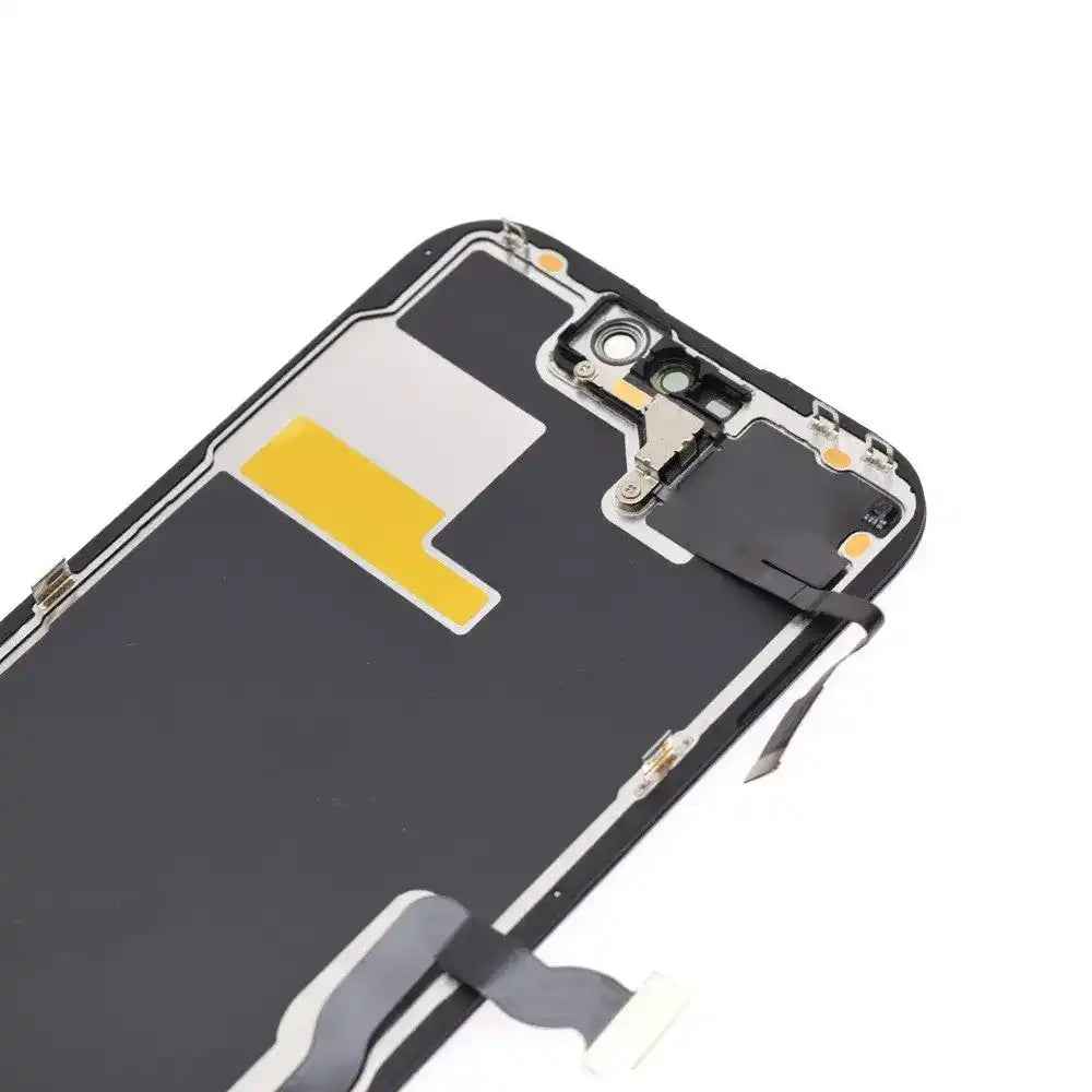 BQ7 Diagnosable Soft OLED Assembly With Proximity Sensor Flex for iPhone 14 Pro Screen Replacement (120HZ, Configuration Ready)