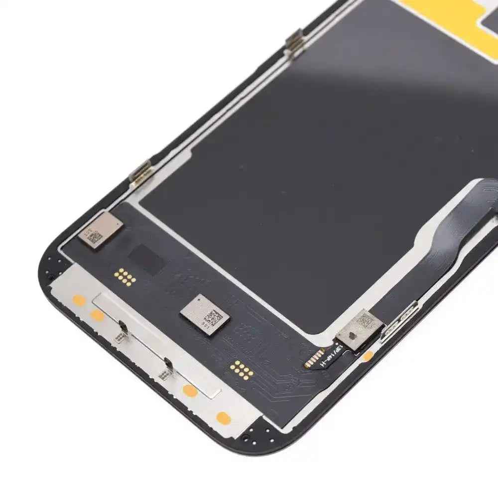 BQ7 Diagnosable Soft OLED Assembly With Proximity Sensor Flex for iPhone 14 Pro Screen Replacement (120HZ, Configuration Ready)