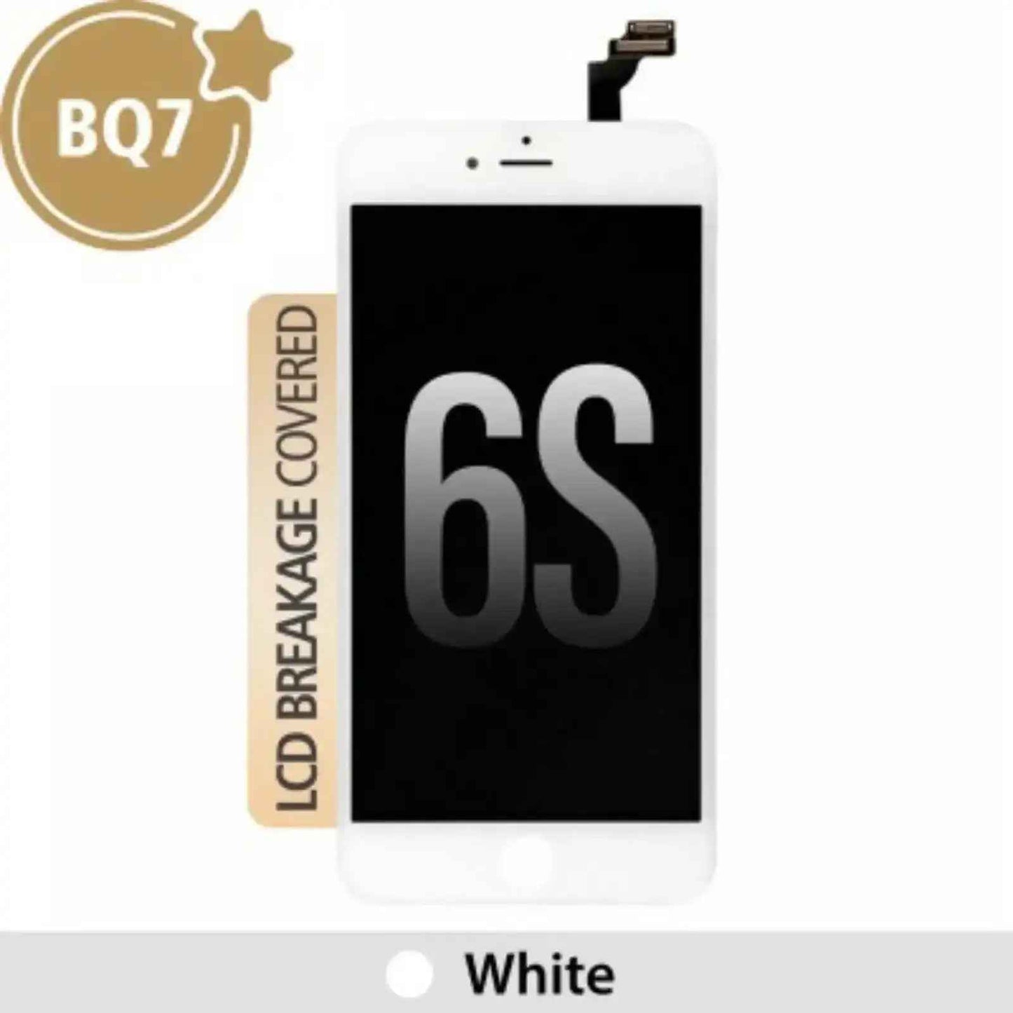 BQ7 Full LCD Screen Repair for iPhone 6S Screen -White